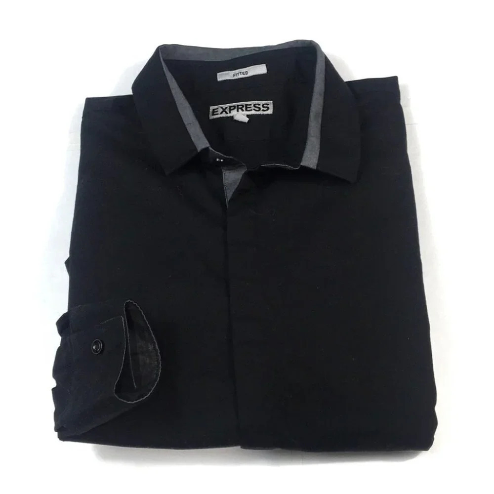 BF356 Express X2 Slim Fit Button Shirt XL